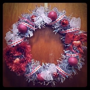 Handmade 18 in Valentine's day wreath